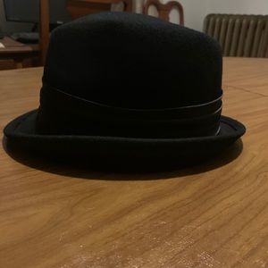 Nine West Asymmetrical Felt Fedora Hat